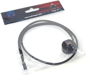 Phobya G1/4" Inline Temperature Sensor, 50cm, Matte Black Phobya G1/4" Inline Temperature Sensor, 50cm, Matte Black