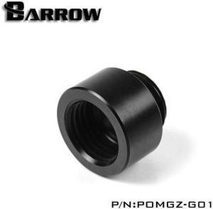 Barrow G1/4" 7.5mm Acetal Male to Female Extension Fitting - Black (POMGZ-V1)