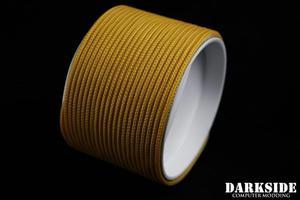 Darkside 2mm (5/64") High Density Cable Sleeving - Gold II (DS-0773)