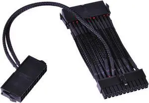 Phobya 24Pin Dual PSU Adapter Cable | Black (87470)