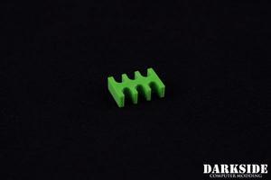 Darkside 6-Pin Cable Management Holder - Green (3DS-0035)