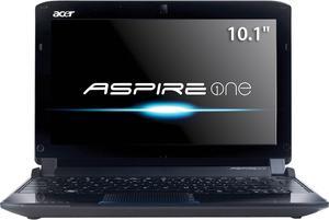 Acer Aspire One AO532h-2588 Onyx Blue Intel Atom N450(1.66 GHz) 10.1" WSVGA 2GB Memory 160GB HDD WIFI Web Camera Netbook Windows 7 Starter