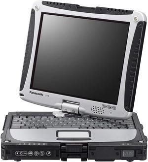 Panasonic Toughbook CF-19 MK7, Fully Rugged Convertible Laptop, 10.1" XGA Touchscreen + Digitizer, i5-3340M (3MB, 2.70 GHz, Dual-Core), 8GB, 256GB SSD, WiFi, Bluetooth, Windows 10 Pro