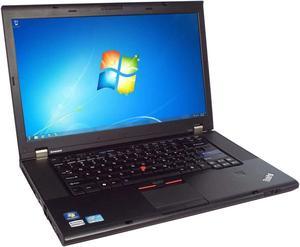 Lenovo ThinkPad T510 Intel Core i7 M 620 2.67GHz 8GB Memory 750GB HDD DVD / CD ROM WIFI Webcam Fingerprint Reader 15.6" HD+ 1600 X 900 NVIDIA NVS 3100M Windows 7 Pro 64-Bit, Grade B