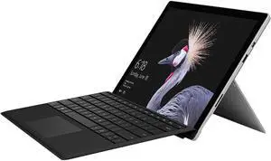 SURFACE Pro 12.3" 2736 X 1824 Tablet Core i5 7300U 2.6Gz 4GB RAM 128GB SSD WIFI Webcam Bluetooth Intel HD 620 Graphics Surface Type Cover AC Adapter Windows 10 Pro