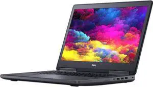 DELL Precision 7720 Workstation Laptop Intel i7-7820HQ CPU 2.90Gz 512GB SSD 16GB RAM WIFI Bluetooth Backlit Keyboard 17.3" FHD Quadro P3000 240W Dell AC Adapter Windows 10 Pro 64 bit