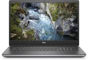 DELL Precision 7760 Workstation laptop Intel Quad Core i7 11850H 2.50Gz 32GB RAM 1TB NVMe 17.3 FHD NVIDIA RTX A3000 Video Card WIFI Webcam Bluetooth Backlit Keyboard HDMI Type C Windows 11 Pro