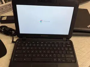 Lenovo Chromebook N21 80MG0001US Intel Celeron N2840 X2 2.16GHz 4GB 16GB Webcam WIFI Bluetooth, Black Battery AC Adapter