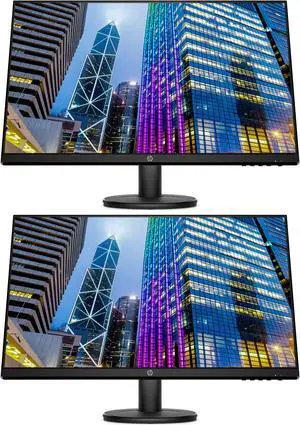 HP V27i 27 Inch IPS LED Backlit Monitor 2-Pack, HDMI, FHD