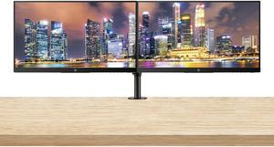 HP Z22n G2 22 Inch IPS LED FHD Backlit Monitor 2-Pack Bundle with Fully Adjustable Desk Mount Monitor Stand