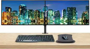 HP Z27q G3 27 Inch 2560 x 1440 QHD IPS LED-Backlit LCD Monitor Bundle with Blue Light Filter, HDMI, DisplayPort, Gel Mouse Pad, and MK270 Wireless Keyboard and Mouse Combo