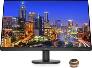 HP P27v G4 27 Inch IPS FHD 1920x1080 Monitor Bundle with HDMI, Low Blue Light, Mini Bluetooth Speaker for Professional Sound, Built-in Mic and Remote Shutter