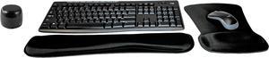Logitech MK270 Wireless Keyboard & Mouse Combo Active Lifestyle Travel Home Office Modern Bundle with Special Edition Micro Portable Wireless Bluetooth Speaker, Gel Wrist Pad & Gel Mouse Pad
