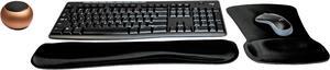 Logitech MK270 Wireless Keyboard & Mouse Combo Active Lifestyle Travel Home Office Must-Have Modern Bundle with Mini Portable Wireless Bluetooth Speaker, Gel Wrist Pad & Gel Mouse Pad