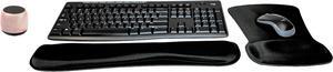 Logitech MK270 Wireless Keyboard & Mouse Combo Active Lifestyle Travel Home Office Modern Bundle with Special Edition Micro Portable Wireless Bluetooth Speaker, Gel Wrist Pad & Gel Mouse Pad