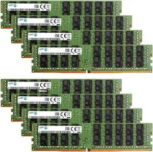 Samsung Memory Bundle with 256GB (8 x 32GB) DDR4 PC4-21300 2666MHz RDIMM (8 x M393A4K40CB2-CTD) Registered Server Memory