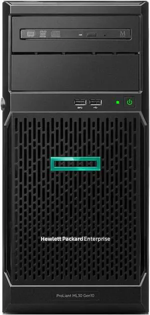 Hewlett Packard Enterprise HPE ProLiant ML30 Gen10 Plus Tower Server, Xeon E-2314 4-Core 2.8GHz, 32GB DDR4 Memory, 16TB HDD Storage, RAID, iLO, Server 2022 Essentials