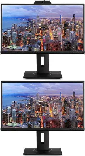 ViewSonic VG2440V 24-inch 1920 x 1080 Full HD LCD IPS Monitor, 2-Pack bundle with VG2440, Ultra-Thin Bezel, FreeSync, Eye-Care, HDMI, DisplayPort, USB Hub, Speakers, Webcam, Microphone ViewSonic VG2440V 24-inch 1920 x 1080 Full HD LCD IPS Monitor, 2-Pack bundle with VG2440, Ultra-Thin Bezel, FreeSync, Eye-Care, HDMI, DisplayPort, USB Hub, Speakers, Webcam, Microphone