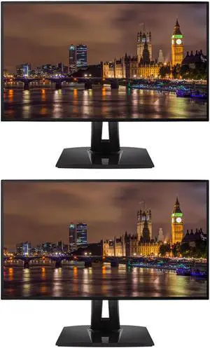 ViewSonic VP2768A 27-inch 2160P UHD 4K IPS Premium Monitor, 2-Pack Bundle with ColorPro, Daisy Chain, Ethernet, HDMI, DisplayPort, USB-C ViewSonic VP2768A 27-inch 2160P UHD 4K IPS Premium Monitor, 2-Pack Bundle with ColorPro, Daisy Chain, Ethernet, HDMI, DisplayPort, USB-C