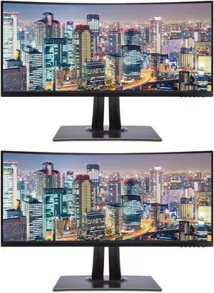 ViewSonic VP3481A 34-inch 3440 x 1440 100Hz 5ms UWQHD IPS Ultrawide Premium Monitor, 2-Pack Bundle with Dock, ColorPro, Ethernet, HDMI, DisplayPort, USB-C ViewSonic VP3481A 34-inch 3440 x 1440 100Hz 5ms UWQHD IPS Ultrawide Premium Monitor, 2-Pack Bundle with Dock, ColorPro, Ethernet, HDMI, DisplayPort, USB-C