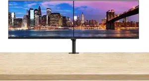 ViewSonic VP2756 27-inch 2160P UHD 4K IPS Premium Monitor, 2-Pack Bundle with ColorPro, Color Accuracy, HDMI, DisplayPort, USB-C, Speakers, Desk Mount Dual Monitor Stand