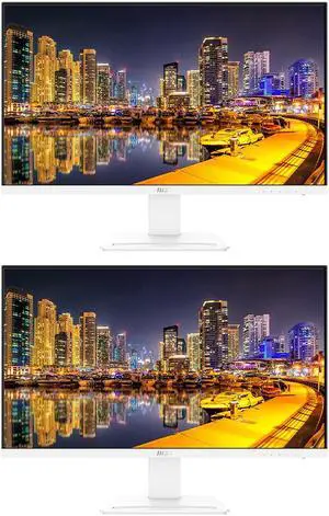 MSI Pro MP273AW 27-inch 1080P Full HD IPS 100 Hz 1ms LCD Business Monitor, 2-Pack bundle with Less Blue Light, FreeSync, HDMI, DisplayPort, Integrated Speakers