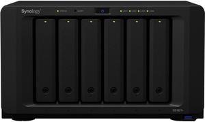 Synology DiskStation DS1621+ NAS Server for Business with Ryzen CPU, 32GB Memory, 120TB HDD, DSM Operating System, iSCSI Target Ready