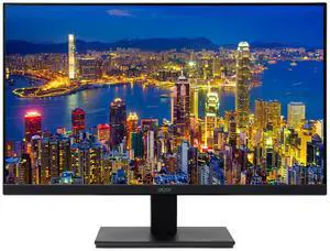 Acer Vero V7 V277 E BMIPX 27 inch 1080P Full HD IPS 100 Hz 4 ms Backlit Widescreen LCD Monitor, with Eye Care, VGA, HDMI, DisplayPort, Integrated Speakers