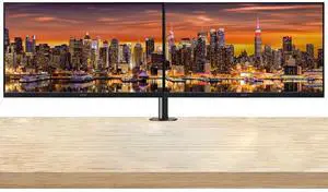 Acer Vero V7 V277 E BMIPX 27 inch 1080P Full HD 100 Hz 4 ms Backlit Widescreen LCD Monitor, 2-Pack bundle with Eye Care, VGA, HDMI, DisplayPort, Integrated Speakers, Desk Mount Dual Monitor Stand