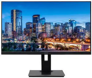 Acer Vero B7 B277 E 27 inch 1080P Full HD IPS 100 Hz 4 ms Backlit Anti-Glare Widescreen LCD Monitor, with Adaptive Sync, Eye Care, VGA, HDMI, DisplayPort, Integrated Speakers