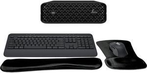HP Z2 Mini G9 Workstation i7 Bundle, 32GB RAM, 512GB SSD, Windows 11 Pro, UHD Graphics 770, Mini PC and MK650 Wireless Keyboard & Mouse with Gel Mouse & Wrist Pad set