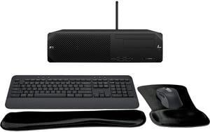 HP Z2 Small Form Factor G9 Workstation i7 Bundle, 64GB RAM, 1TB SSD, Windows 11 Pro, RTX A2000 12GB, T2U Plus WiFi and MK650 Wireless Keyboard & Mouse with Gel Mouse & Wrist Pad