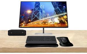 HP Workstation Bundle Z2 Mini G9 i7, 32GB RAM, 1TB SSD, Windows 11 Pro, UHD Graphics 770, Series 7 Pro 732pk 32-inch 4K Ultra HD Monitor, MK650 Wireless Keyboard & Mouse, Gel Mouse & Wrist Pad