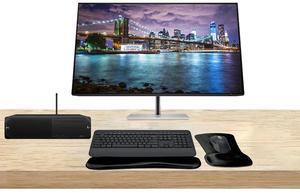 HP Workstation Bundle Z2 SFF G9 i7k, 64GB RAM, 1TB SSD, Windows 11 Pro, RTX A4000 16GB, Series 7 Pro 732pk 32-inch 4K Ultra HD Monitor, T2U Plus WiFi, MK650 Wireless Keyboard & Mouse, Gel Pad