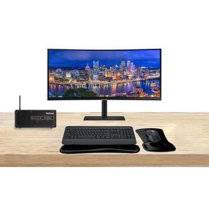 Lenovo ThinkStation P3 SFF i7, 64GB RAM, 1TB SSD, RTX A2000 12GB Bundled with ViewFinity S65UA 34 Curved 2K UWQHD, MK650 Wireless Keyboard & Mouse, Gel Mouse & Wrist Pad