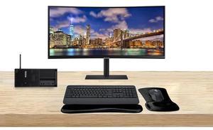 Lenovo ThinkStation P3 i7 Tower, 32GB RAM, 1TB SSD, UHD Graphics 770, Bundled with ViewFinity S65UA 34 Curved 2K UWQHD, MK650 Wireless Keyboard & Mouse, Gel Mouse & Wrist Pad
