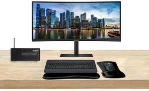 Lenovo ThinkStation P3 SFF i7k, 64GB RAM, 1TB SSD, RTX A4000 16GB Bundled with ViewFinity S95UC 49 Curved Dual 2K, MK650 Wireless Keyboard & Mouse, Gel Mouse & Wrist Pad