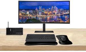 Lenovo ThinkStation P3 Tower i7k, 64GB RAM, 1TB SSD, RTX A4000 16GB DDR6 Bundled with ViewFinity S95UC 49 Curved Dual 2K,, MK650 Wireless Keyboard & Mouse, Gel Mouse & Wrist Pad