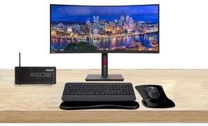 Lenovo ThinkStation P3 SFF i7k, 64GB RAM, 1TB SSD,RTX A4000 16GB Bundled with ThinkVision T34w 34 Curved 2K, MK650 Wireless Keyboard & Mouse, Gel Mouse & Wrist Pad