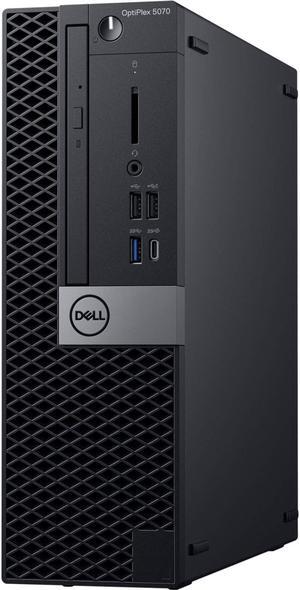 Dell OptiPlex 5070 Small Form Factor Desktop Computer, Intel Core i7-9700 CPU, 16GB RAM, 1TB HDD, Windows 10 Professional