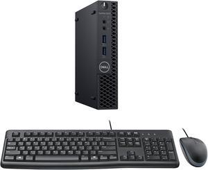 Dell Optiplex 3070 Micro Desktop Computer Bundle with Keyboard, Mouse, i5-8500T CPU, 16GB RAM, 500GB SSD, Windows 10 Pro