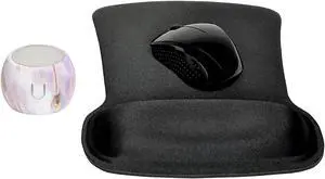 Fashionit U Speakers Bluetooth Boost Speaker Travel Home Office Bundle with Black Wireless Mouse X3000 G2, & Coordinating Gel Mouse Pad, for Modern Workspace - Gemstone