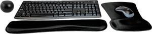 Logitech MK270 Wireless Keyboard & Mouse Combo Active Lifestyle Travel Home Office Must-Have Modern Bundle with Mini Portable Wireless Bluetooth Speaker, Gel Wrist Pad & Gel Mouse Pad