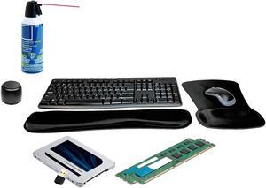 Micron 500GB SSD Storage Upgrade for OptiPlex 3010 Desktop, SFF, MT  Modernize & Speed Up Your PC Setup Bundle with Faster 8GB Memory, Micro Speaker, MK270 Wireless Keyboard & Mouse, & Gel Mouse Pads