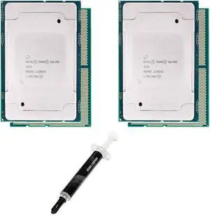Matched Pack of 2 Intel Xeon Silver 4114 Processor 10-Core, 2.20 GHz for PowerEdge R540, R640, R740, R740xd, T440, T640