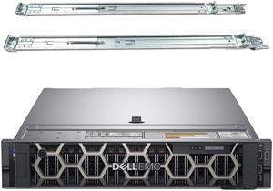 Dell PowerEdge R740 2U Rack Server, Dual Xeon 6148 2.40 GHz, 512GB DDR4 Memory, 61.44TB Enterprise SSD Storage, RAID, Dual Power, iDRAC, Rail Kit, Server 2022 Standard