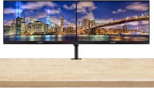 ViewSonic VA2447-MH 24-inch 1920 x 1080 Full HD LCD IPS Monitor, 2-Pack bundle with Ultra-Thin Bezel, FreeSync, Eye Care, HDMI, VGA, Speakers, Desk Mount Dual Monitor Stand