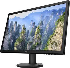 HP V24 FHD Monitor | 24-inch Diagonal Full HD Computer Monitor with 75Hz refresh rate and AMD Freesync | Low Blue Light Screen with HDMI and VGA ports | 9SV71AA