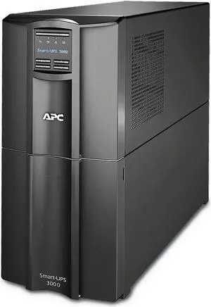 APC Smart-UPS, SMT3000C Tower Back-UPS, 2880 VA Backup Battery Power Supply, 8 x NEMA 5-15R, 2 x NEMA 5-20R outlets, SmartConnect Port, SmartSlot, AVR, LCD Bundled With 16GB USB Storage
