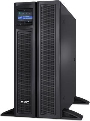 APC Smart-UPS, SMX2000LV 4U Convertible Rack/Tower Back-UPS, 2000 VA Backup Power, 6 x NEMA 5-15R, 3 x NEMA 5-20R, 1 x NEMA L5-20R, SmartConnect Port, SmartSlot, AVR, LCD Screen and 16GB USB Storage